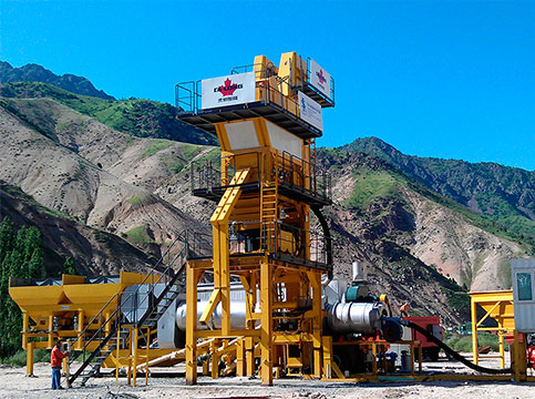 Мобильный АБЗ Ca-Long CLY-1000 в Комсомольске-на-Амуре
